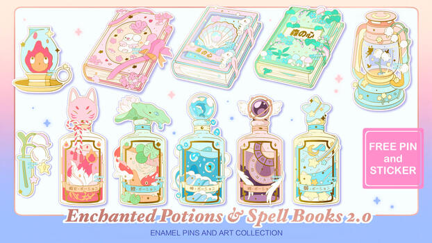Enchanted Potions and SpellBooks 2.0